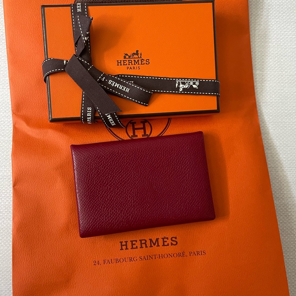 Pre loved Hermes Card Holder